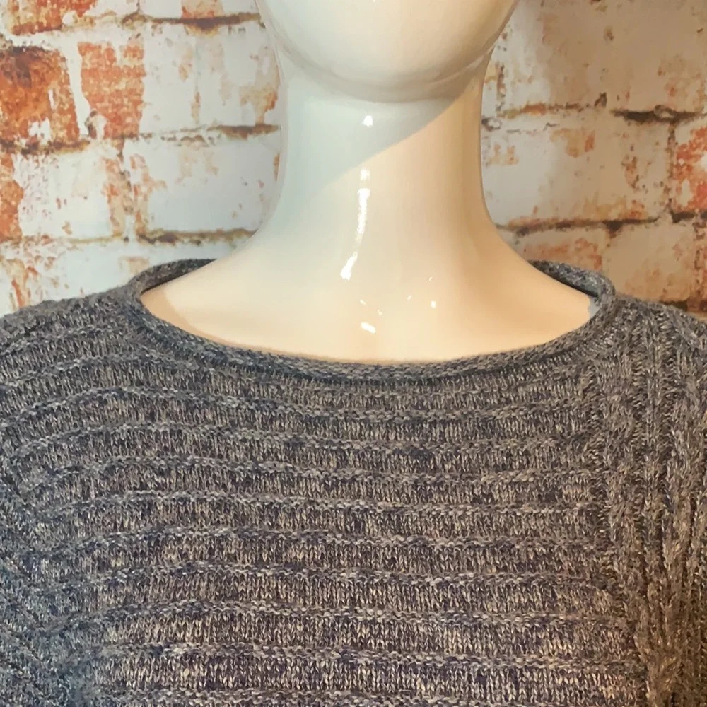 Habitat Blue Heathered Sweater - Picture 2 of 8